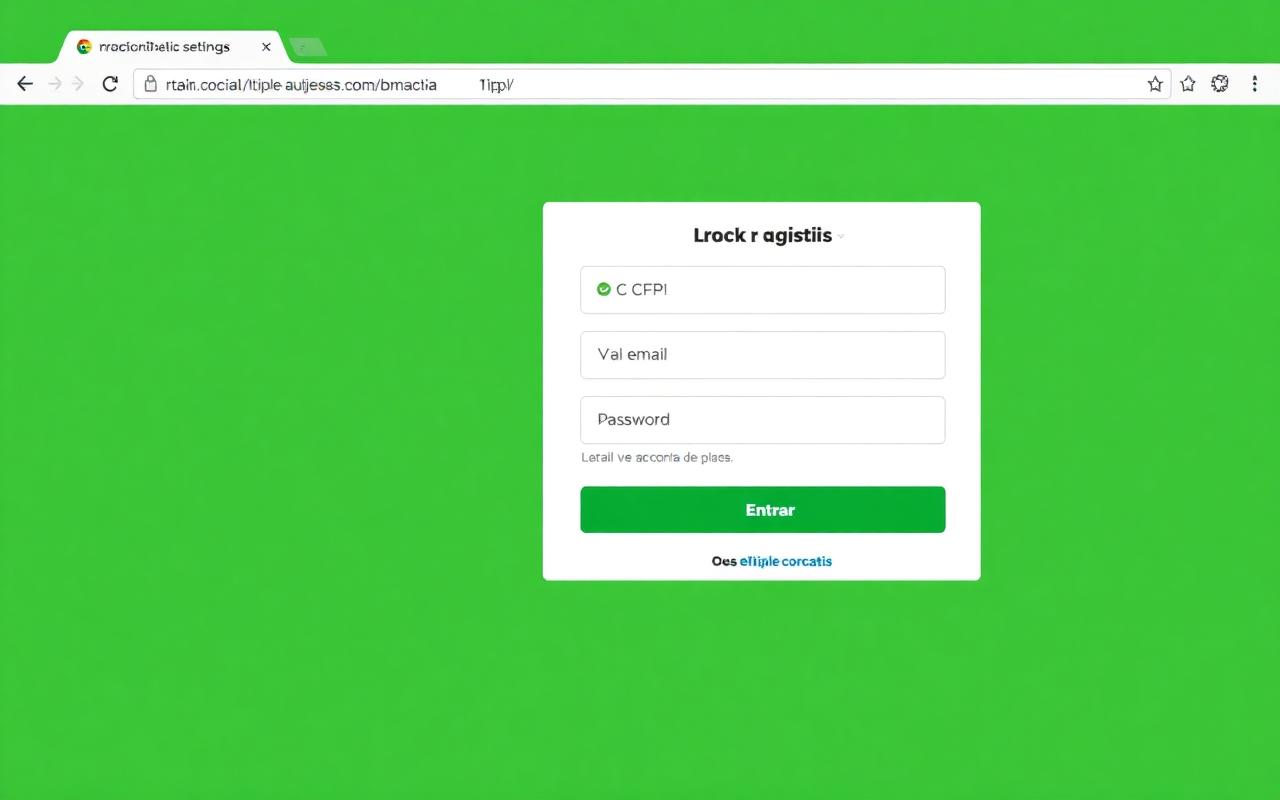 Tela 2: Crie sua conta ou faça login